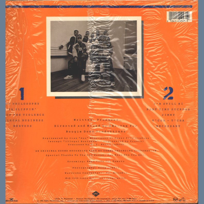 By All Means Necessary - Original US Vinyl Issue