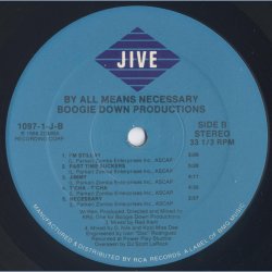 By All Means Necessary - Original US Vinyl Issue
