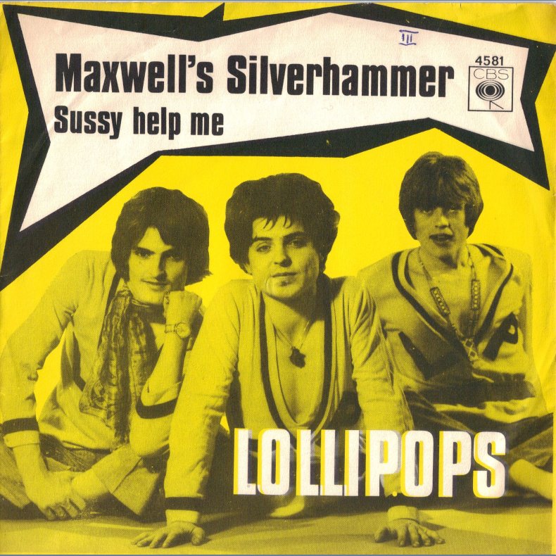 Maxwell's Silverhammer b/w Sussy Help Me - Original Norweigian/Danish Issue