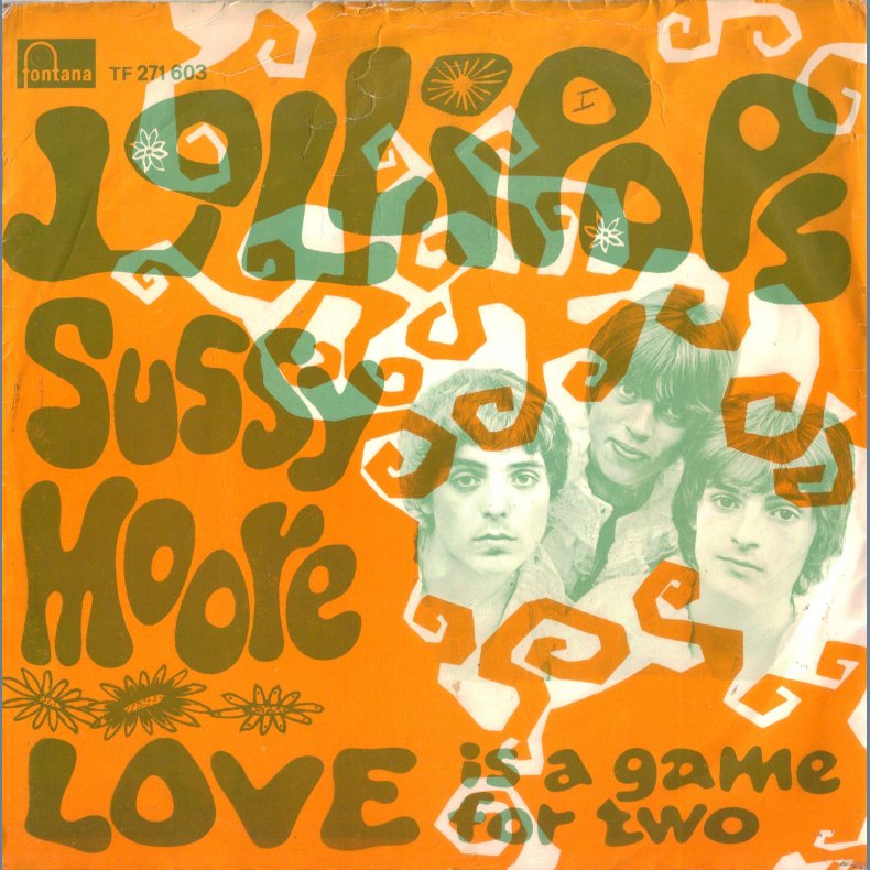 Sussy Moore b/w - Love Is A game For Two - Original Norweigian Issue