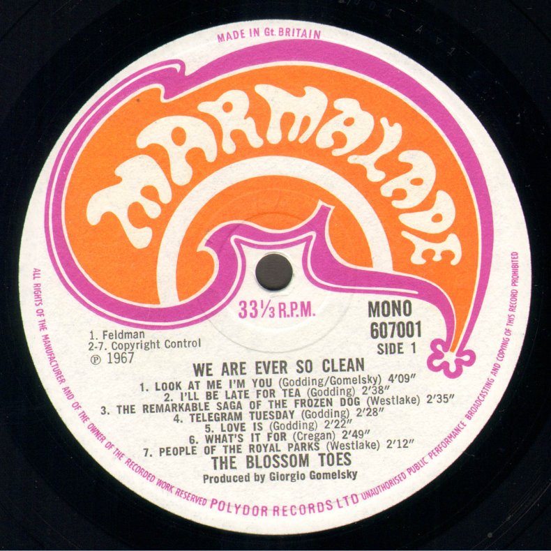 We Are Ever So Clean - Original UK Mono Issue