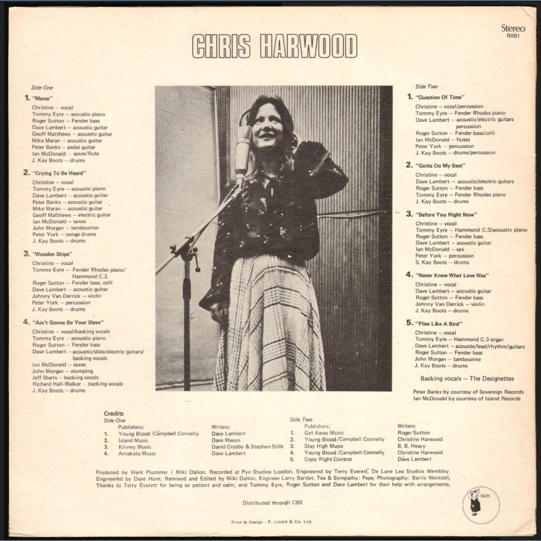 Nice To Meet Miss Christine - Original UK Vinyl Issue