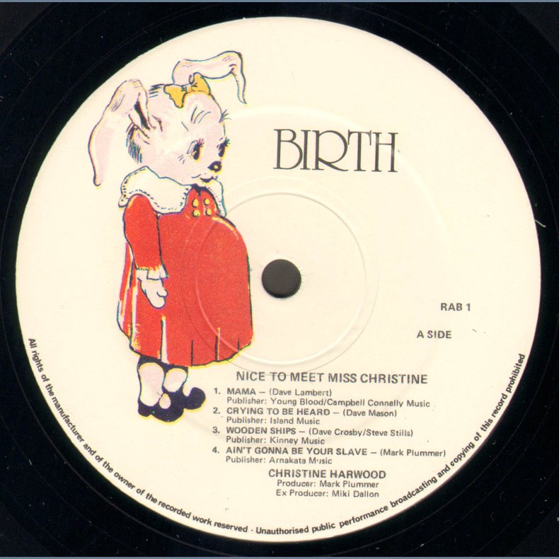 Nice To Meet Miss Christine - Original UK Vinyl Issue