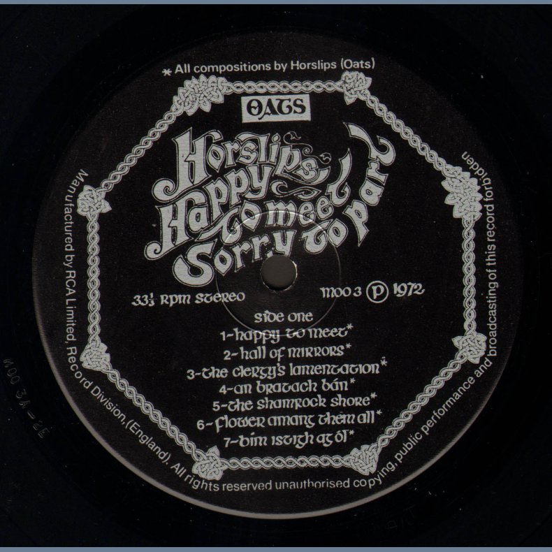 Happy To Meet... Sorry To Part - Original UK Issue