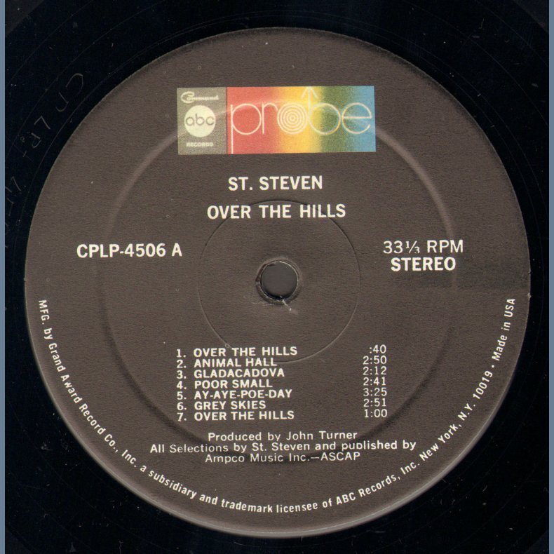 Saint Steven - Original US Vinyl Issue