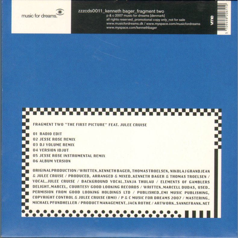 Fragment Two (The First Picture)