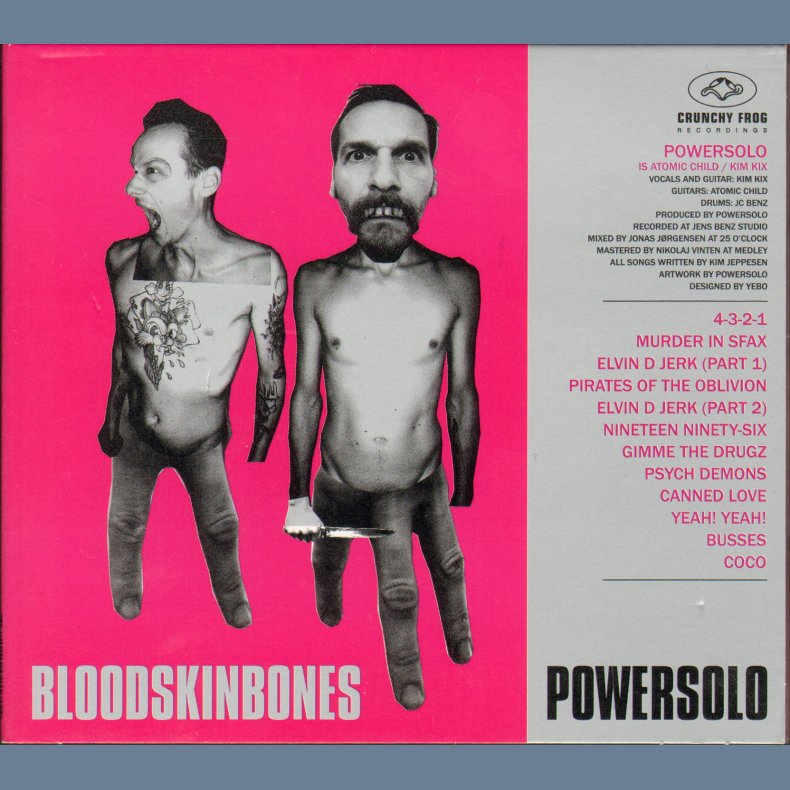 Bloodskinbones - 12-track Danish Issue