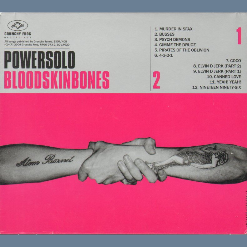 Bloodskinbones - 12-track Danish Issue