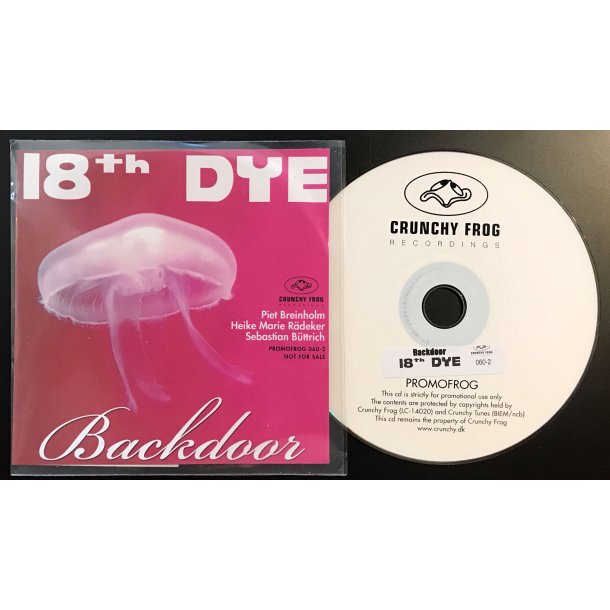 Backdoor - Authentic Danish 1-track Promotional Issue Only CD Acetate