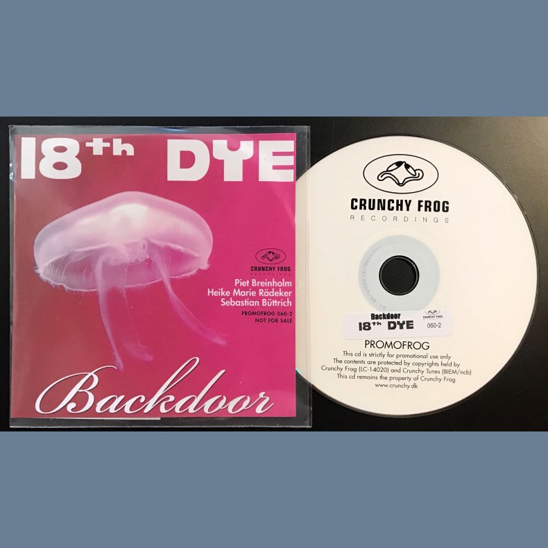 Backdoor - Authentic Danish 1-track Promotional Issue Only CD Acetate