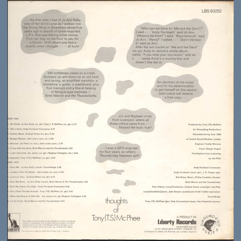 I Asked For Water, She Gave Me... Gasoline - Original UK Vinyl Issue