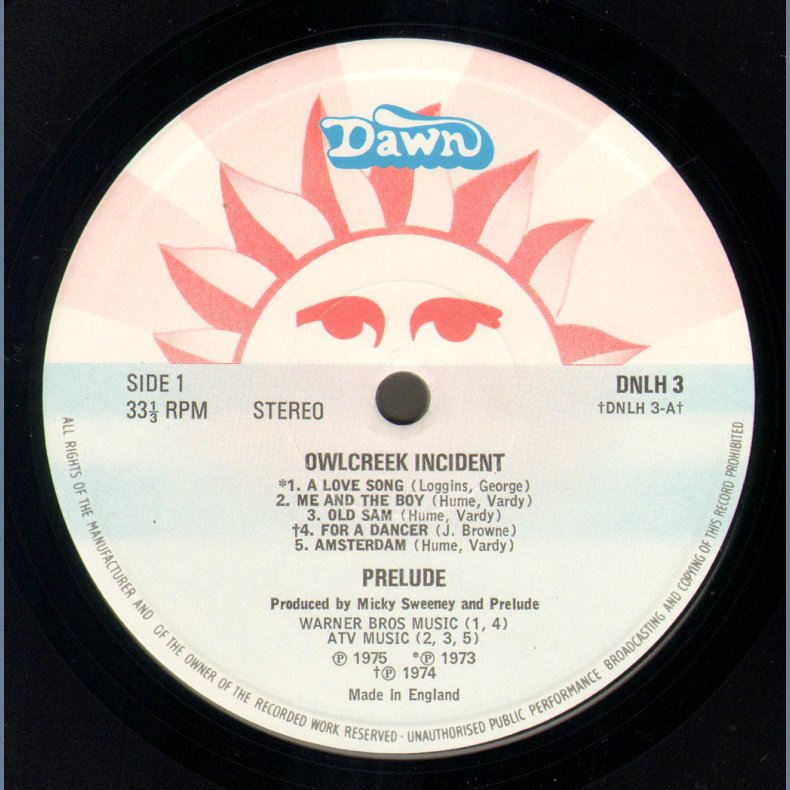 Owlcreek Incident - Original UK Issue