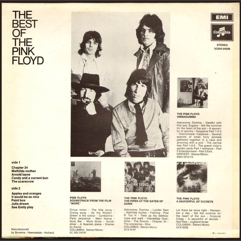 The Best Of Pink Floyd - Original Danish/Dutch Issue