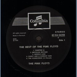The Best Of Pink Floyd - Original Danish/Dutch Issue
