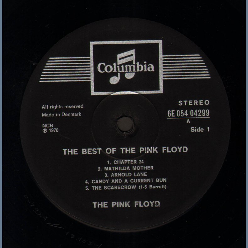The Best Of Pink Floyd - Original Danish/Dutch Issue