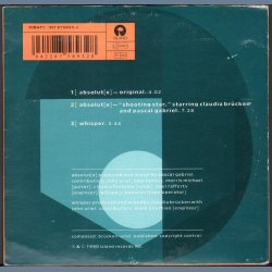 Absolut[e] - Limited Edition 3-track CD Single