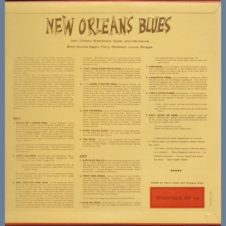 New Orleans Blues - Original Danish Issue
