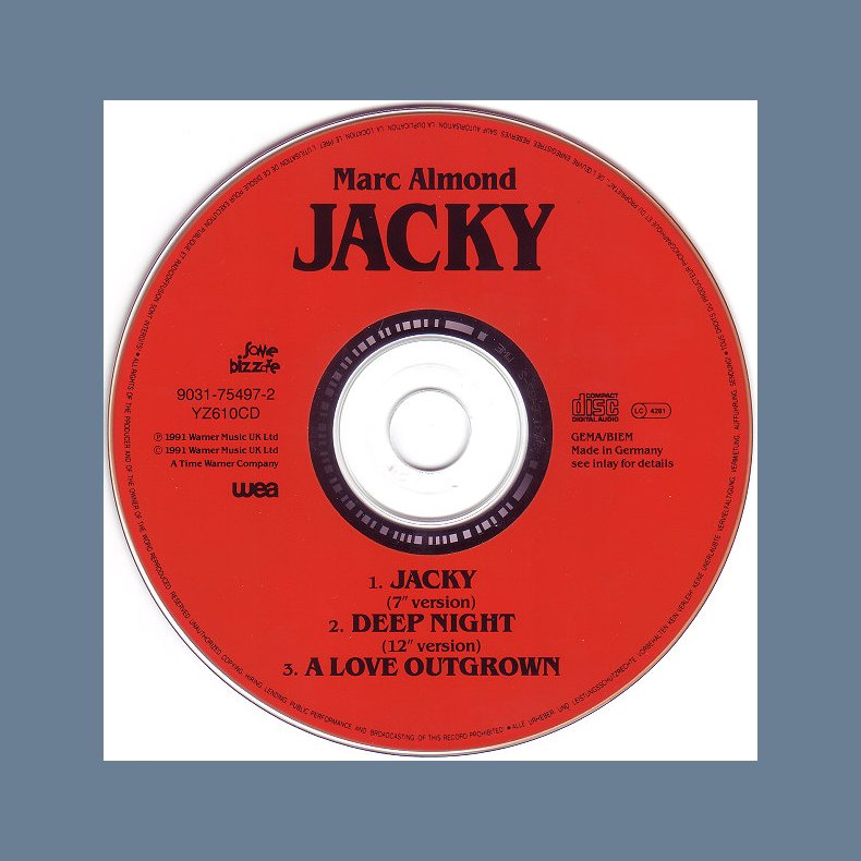 Jacky - 1991 German Limited Edition 3-track CD Single