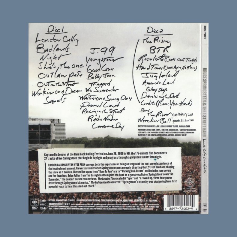 London Calling: Live in Hyde Park - 2-Disc DVD