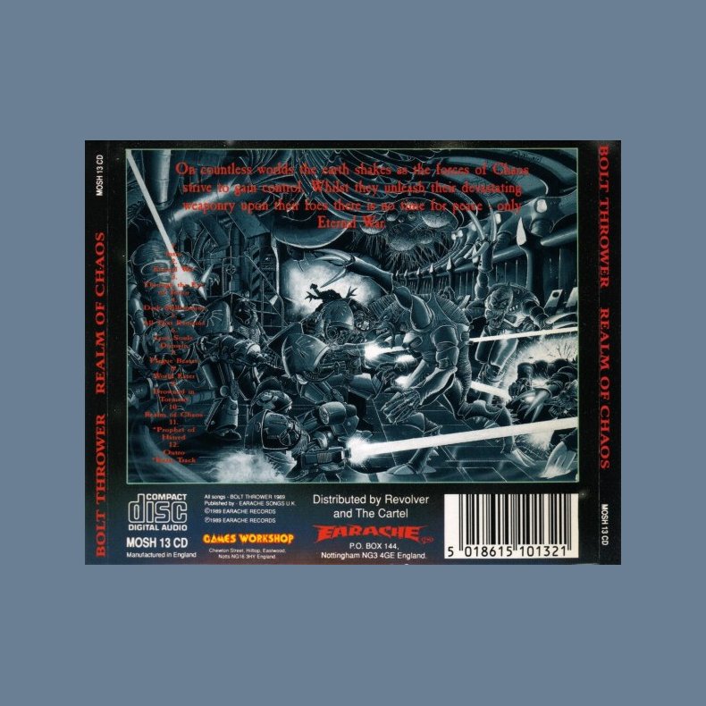 Realm of Chaos - Original 1989 12-track Issue