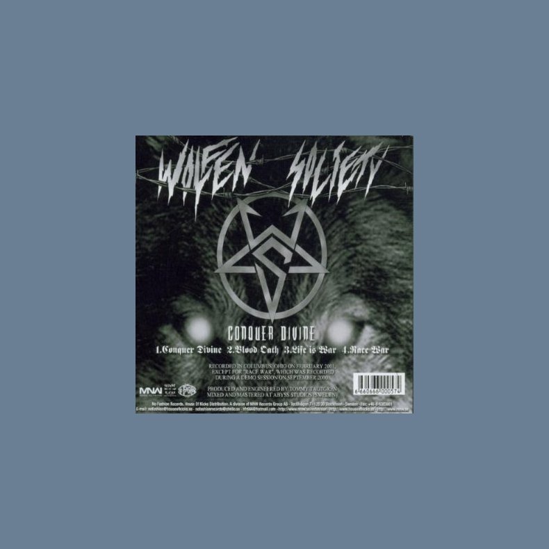 Conquer Divine - Danish 4-track CD Single