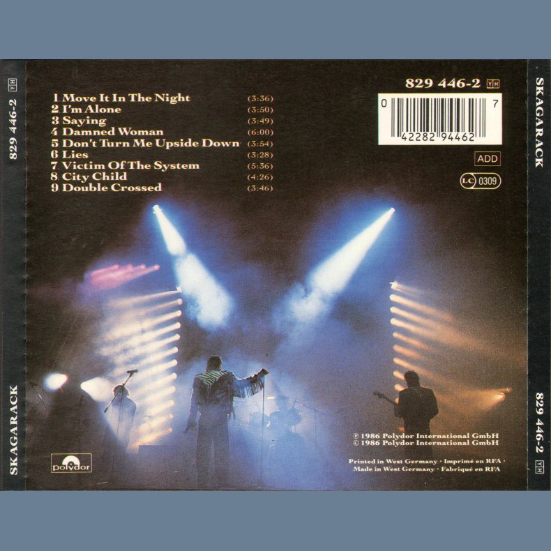 Skagarack - Original 1st CD Issue