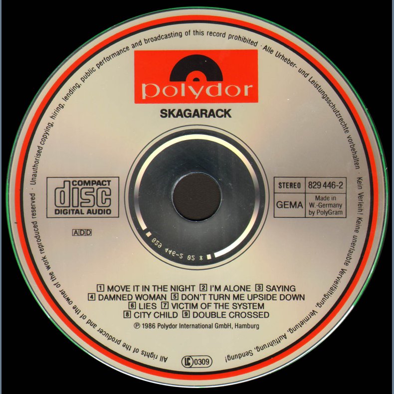 Skagarack - Original 1st CD Issue
