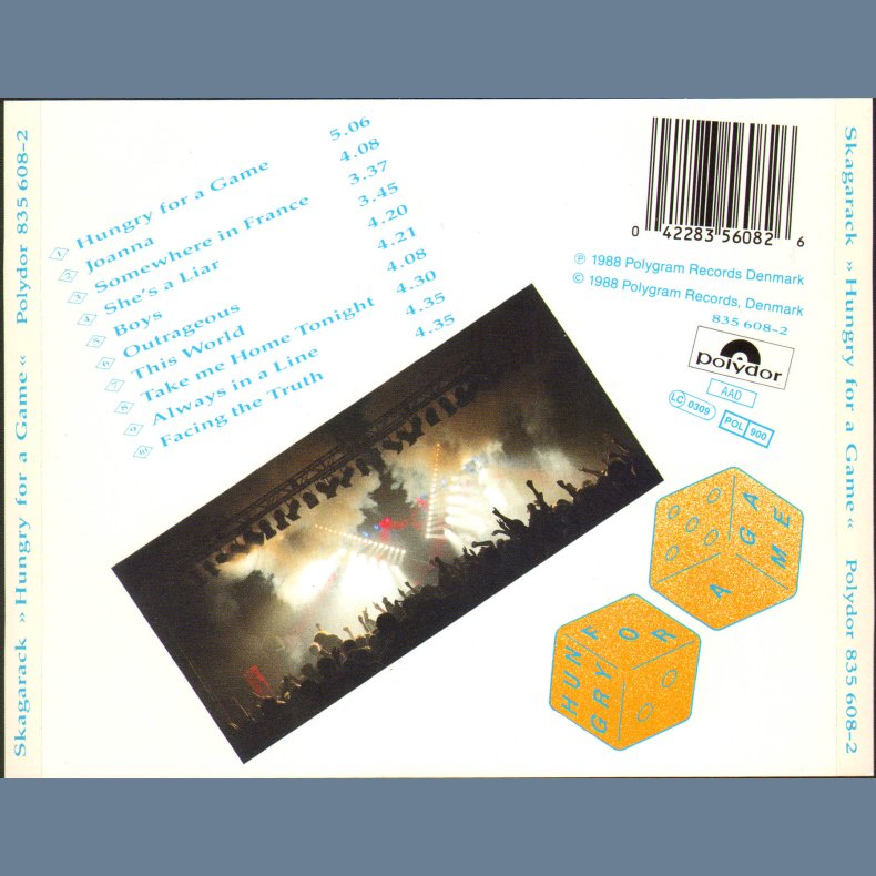 Hungry For A Game - Original 1st CD Issue