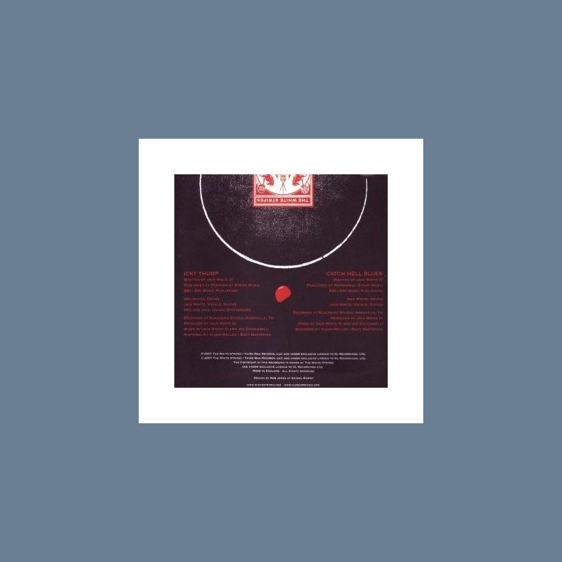 Icky Thump - German 2-track CD Single