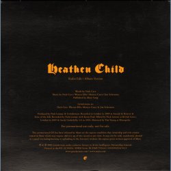 Heathen Child - 2-track promotional issue