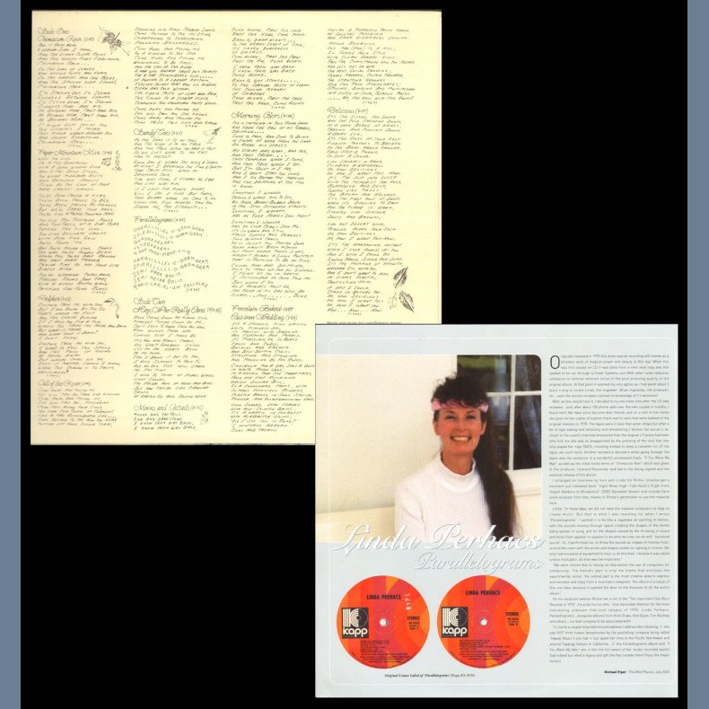 Parallelograms - 2005 South Korean LP Reissue Incl. 2 Bonus Tracks