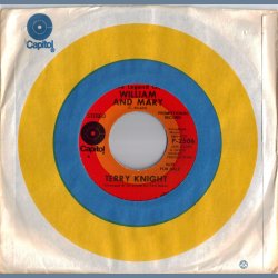 Saint Paul b/w (The Legend Of) William And Mary  - Original US Promotional Issue 