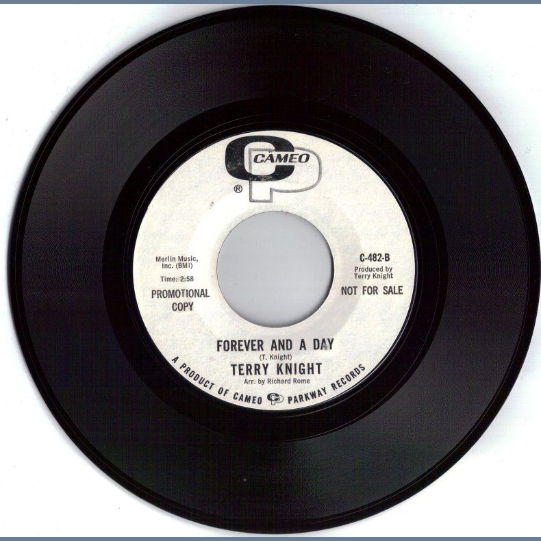 Forever And A Day b/w Lizbeth Peach  - Original US Promotional Issue 