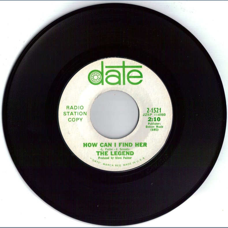 How Can I Find Her b/w Raining In My Heart - Original US Radio Station Copy  