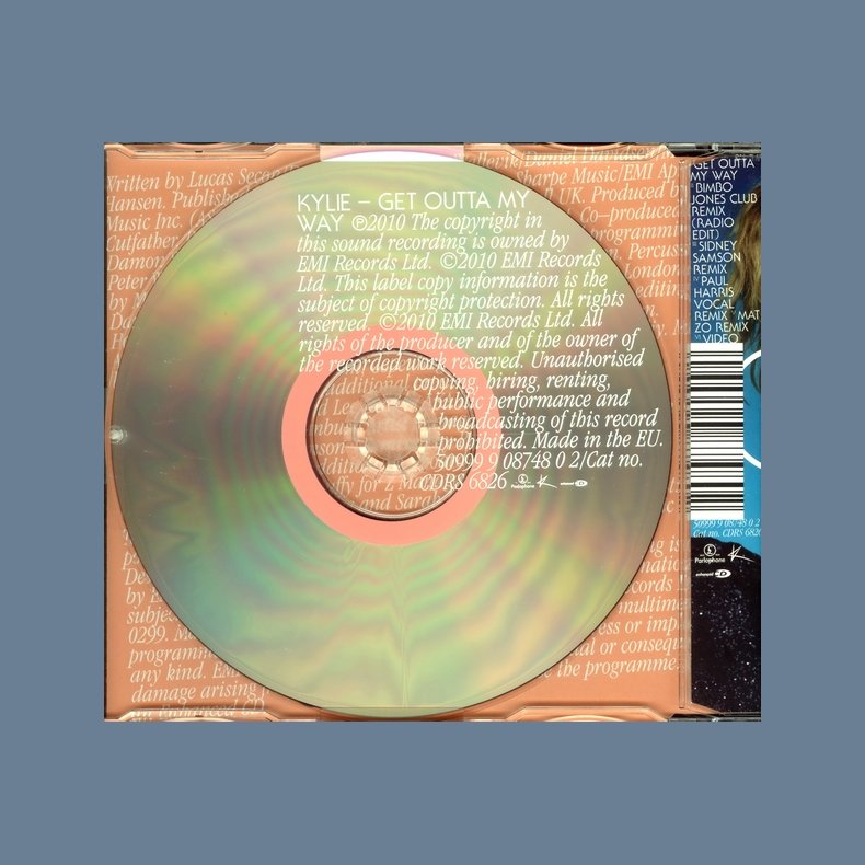 Get Outta My Way - 6-track European Enhanced CD Single