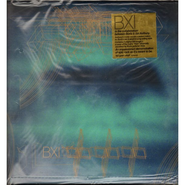 Boris &amp; Ian Astbury - Limited Edition 180 gram Translucent Blue Vinyl Reissue