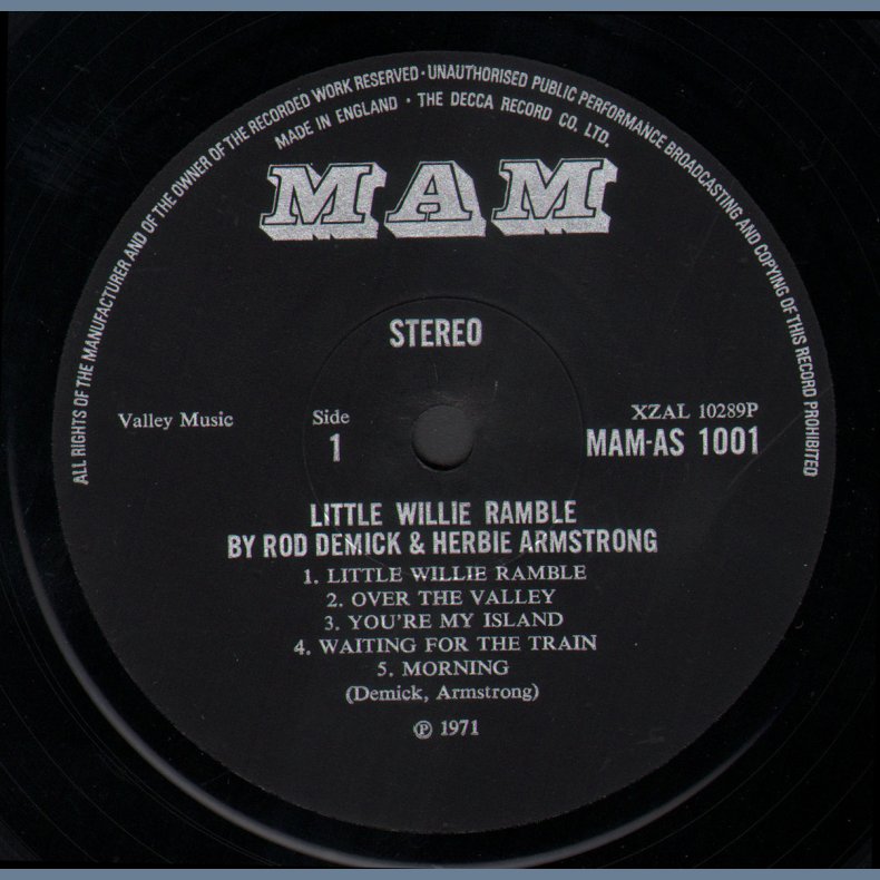 Little Willie Ramble - Original UK Vinyl Issue