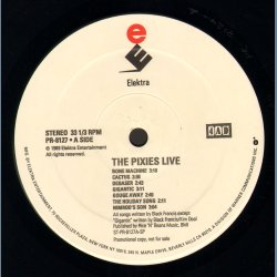 The Pixies Live - Original Promo-Only US Vinyl Issue