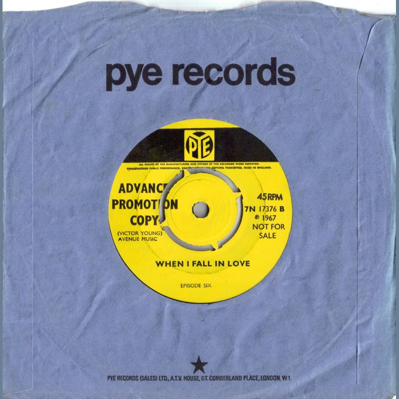 I can See Through You b/w When I Fall In Love - Original UK Advance Promotion Copy  