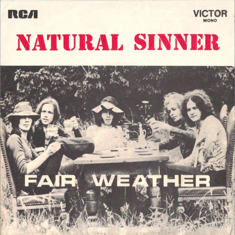 Natural Sinner b/w Haven't I Tried - Original Portuguese Issue 