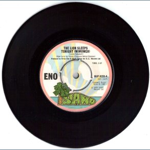 The Lion Sleeps Tonight (Wimoweh) b/w I'll Come Running (To Tie Your Shoes) - Original UK Issue 