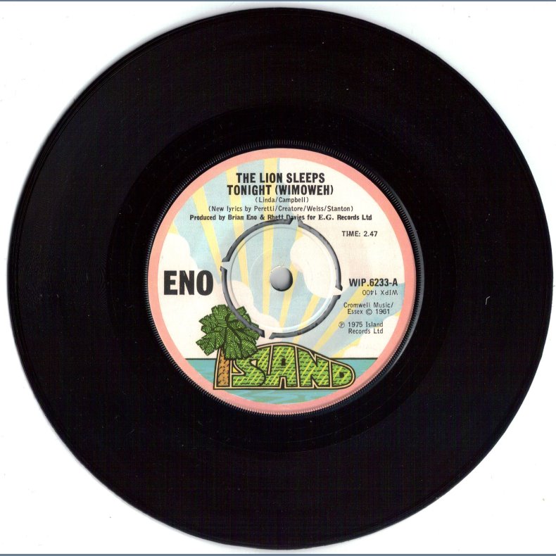 The Lion Sleeps Tonight (Wimoweh) b/w I'll Come Running (To Tie Your Shoes) - Original UK Issue 