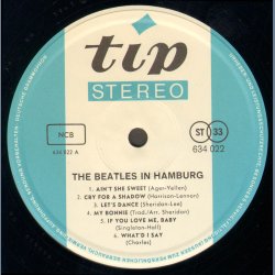 The Beatles In Hamburg - Original Swedish Vinyl Issue
