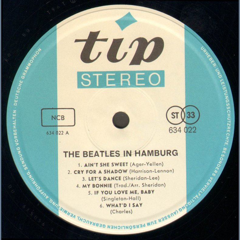 The Beatles In Hamburg - Original Swedish Vinyl Issue
