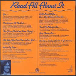 Extra Texture - Original 1975 UK Apple label 10-track LP