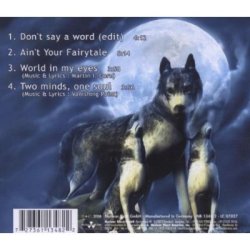 Don't Say a Word - Limited Edition 4-track CD Single