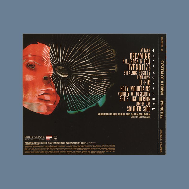 Hypnotize - 2005 Austrian pressed 12-track CD