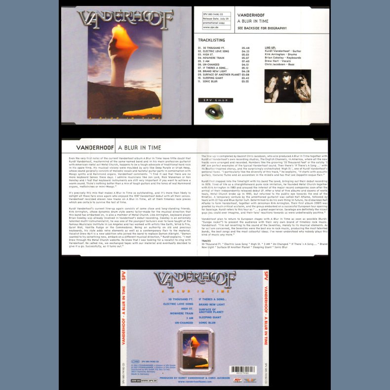 Blur in Time - Full Album promotional Issue