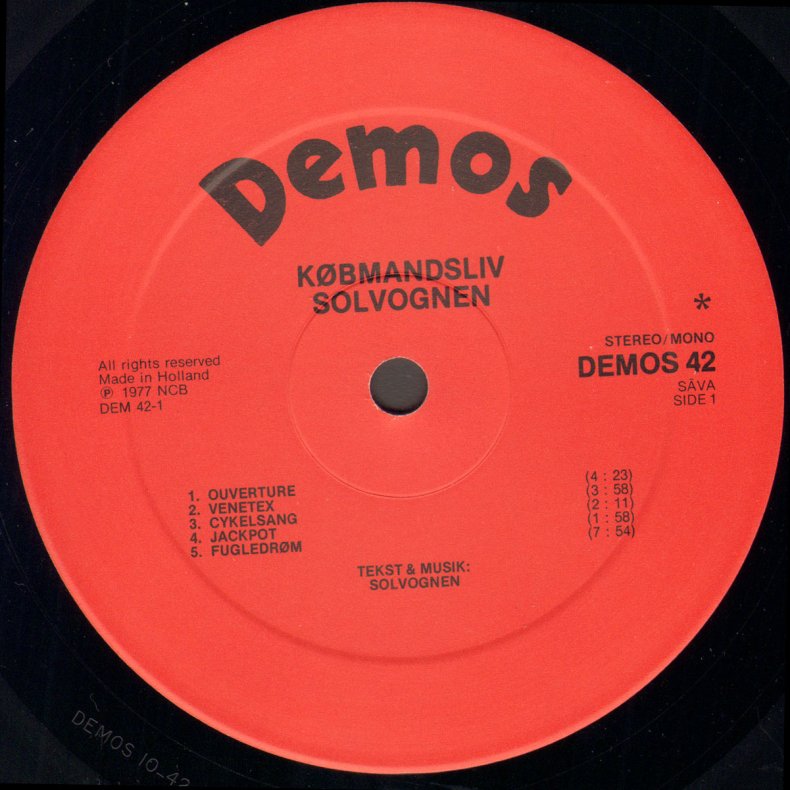Kbmandsliv - Original Danish Vinyl Issue