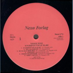 Vi kmper for at sejre - Original Danish Issue Incl Promotional Poster